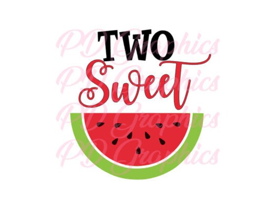 Download Two Sweet 2nd Birthday Svg File Cut File Cricut Silhouette Etsy