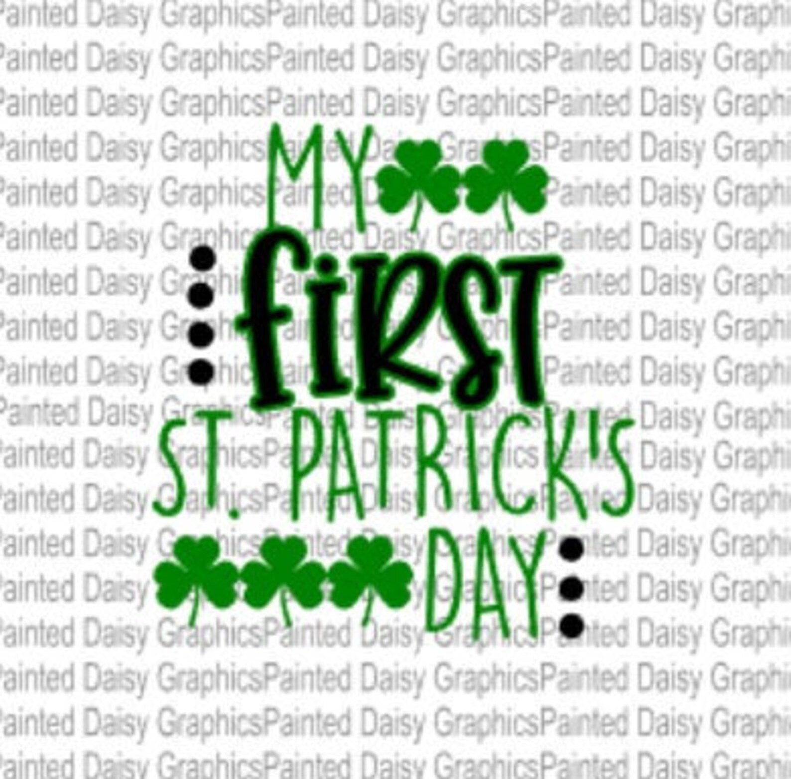 My First St Patrick’s Day SVG JPEG PDF Cut file Cricut | Etsy