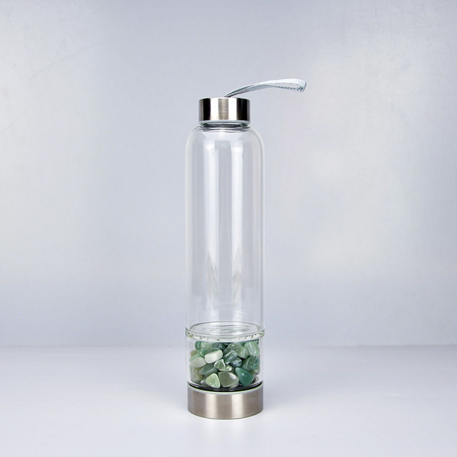 Crystal Water Bottle Infuser for Healing. Gemstone Water Etsy