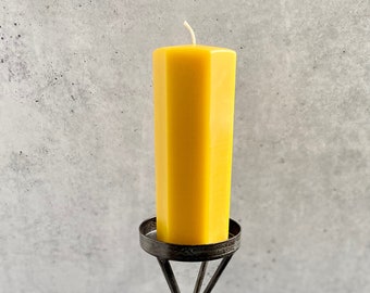 Hexagon Beeswax Candle | Non-toxic & Eco-Friendly