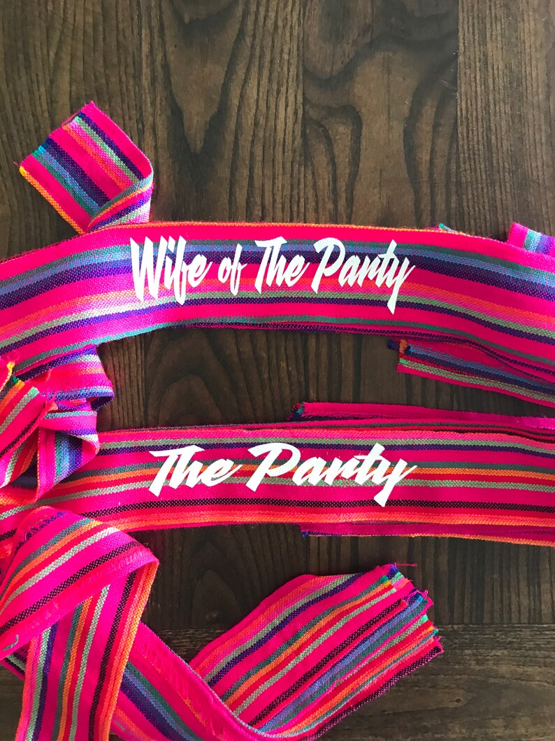 Cabo Style Headbands Custom Headbands Bachelorette Party Etsy