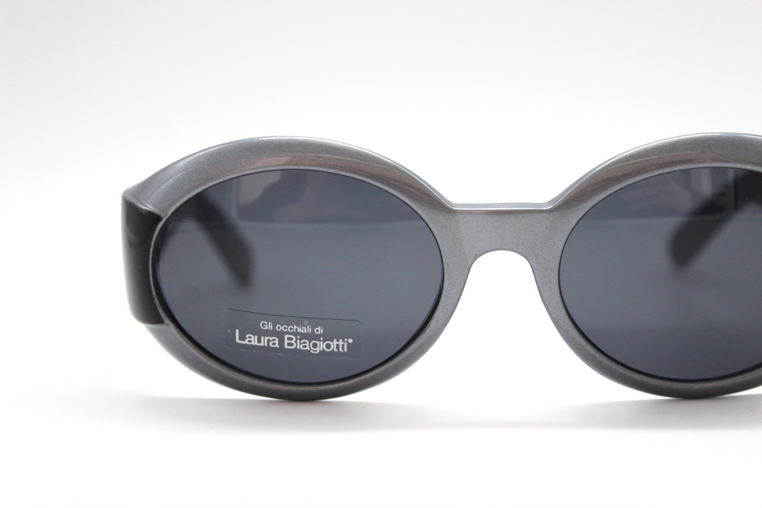 Vintage Sunglasses Laura Biagiotti LB 724S Oversize, Made in  display picture 2