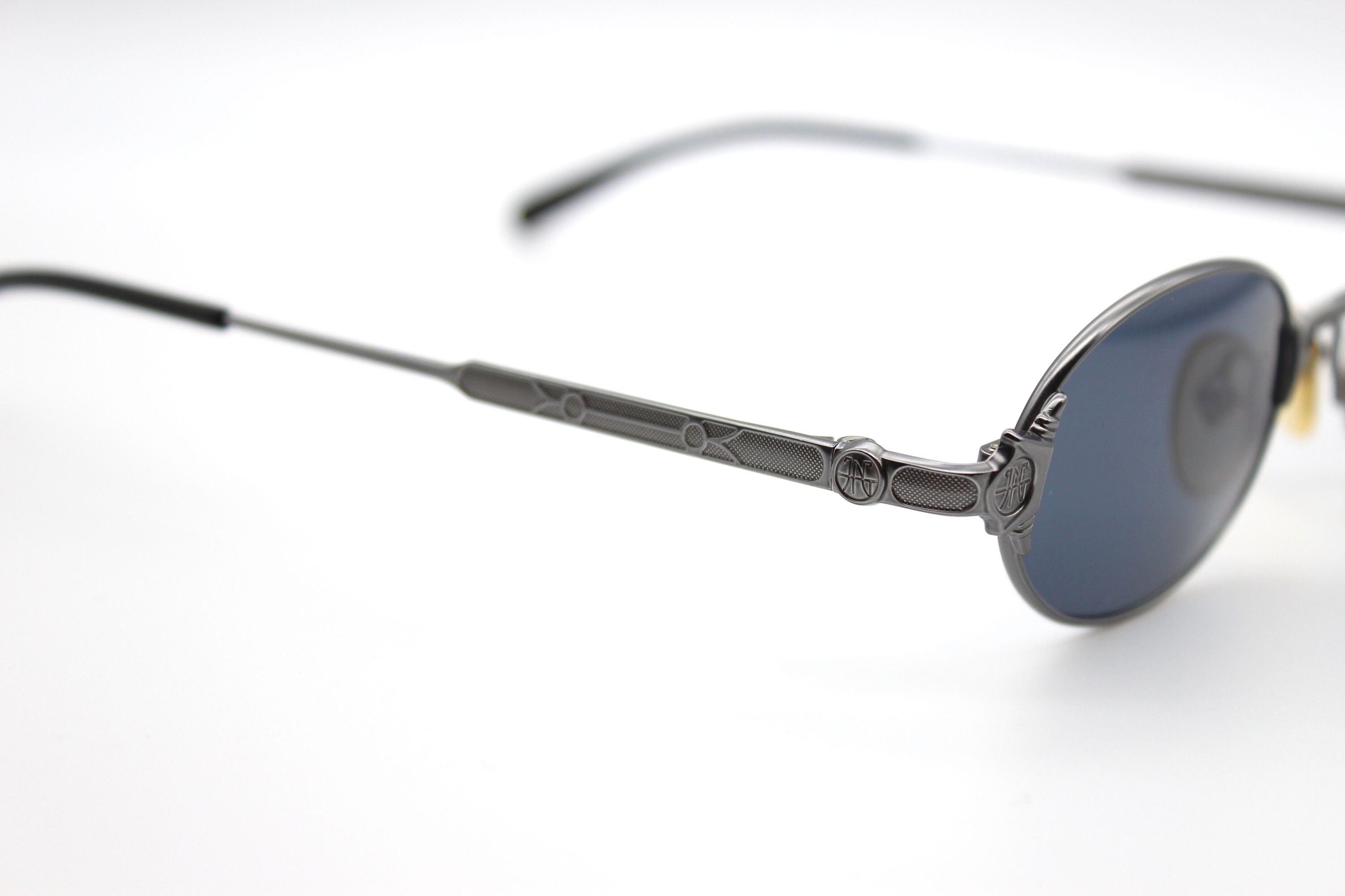 Vintage Sunglasses Jean Paul Gaultier 57-5104 Oval Steampunk