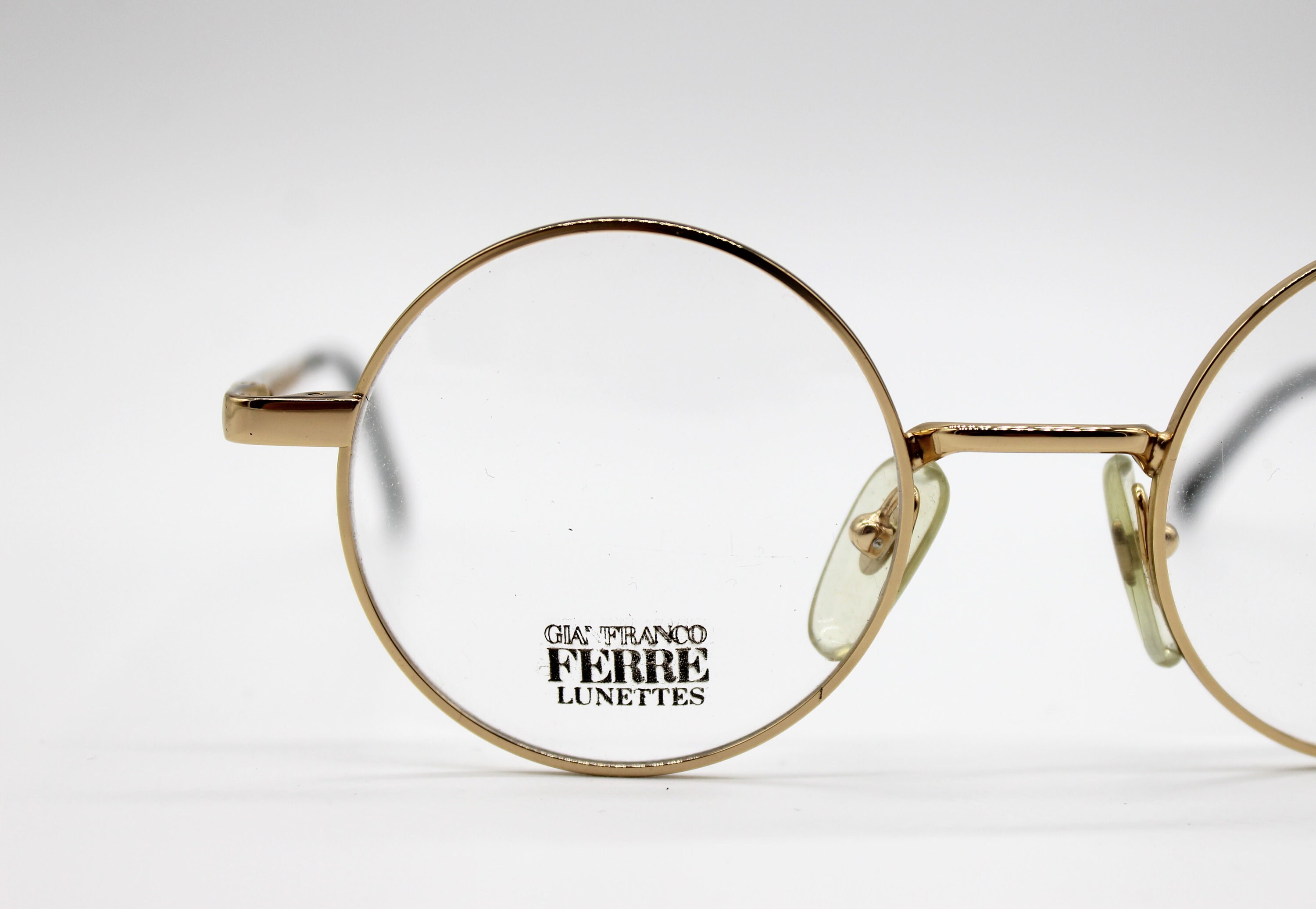 Vintage Eyewear Gianfranco Ferrè GFF 25 Round Metal Frame With