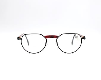 Vintage Eyeglasses Silhouette M 7167 V 6034 panto round metal Made in Austria New Old Stock