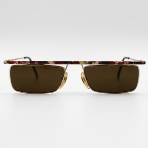 Vintage Sunglasses Taxi by Casanova 202 Crazy Square Glasses Made in Italy New Old Stock