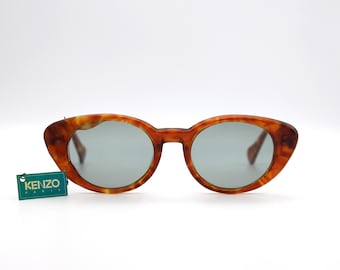 KENZO ケンゾー オーバル型 サングラス ヴィンテージ KE8694 Kenzo Orsay K 1771 NNU フランス製ハンドメイド、ヴィンテージ 90