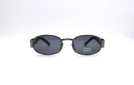Vintage Sunglasses Gianni Versace MOD X10 COL 58M Ovale Steampunk