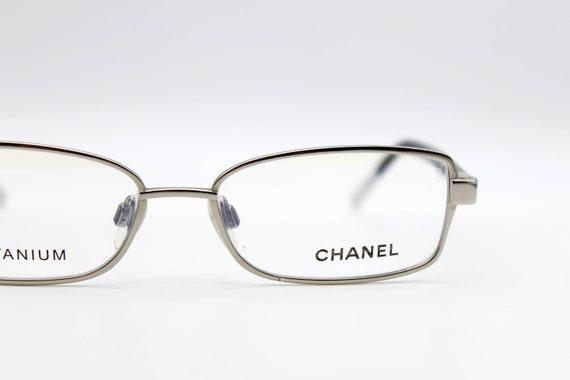 Vintage Eyeglasses Frame Chanel 2143 Titanium Mad… - image 1