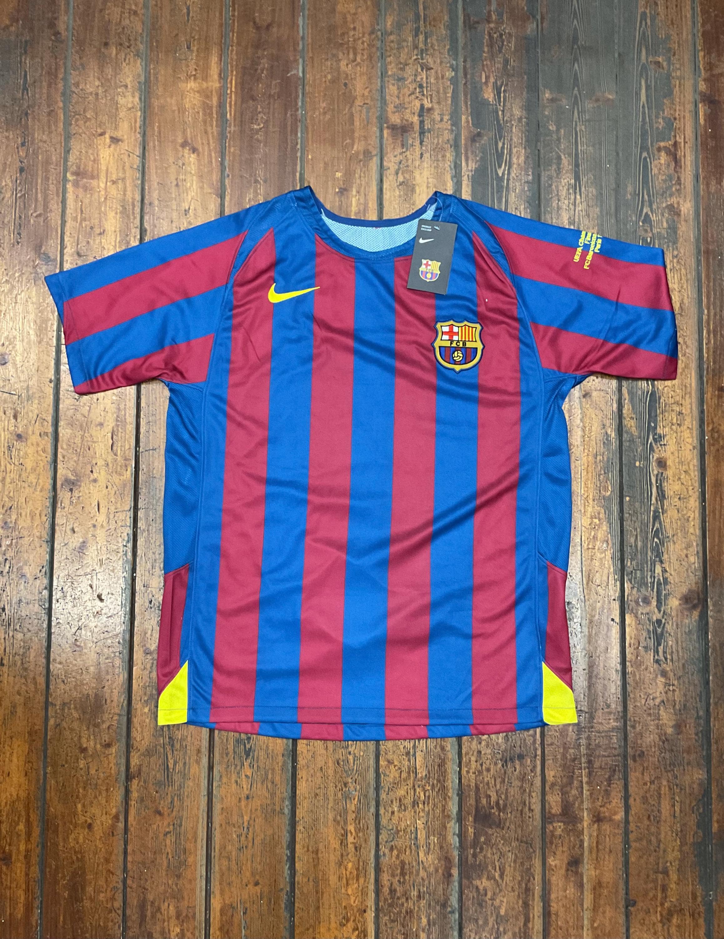 FC Barcelona Puyol #5 Nike Champions League Final Paris 2006