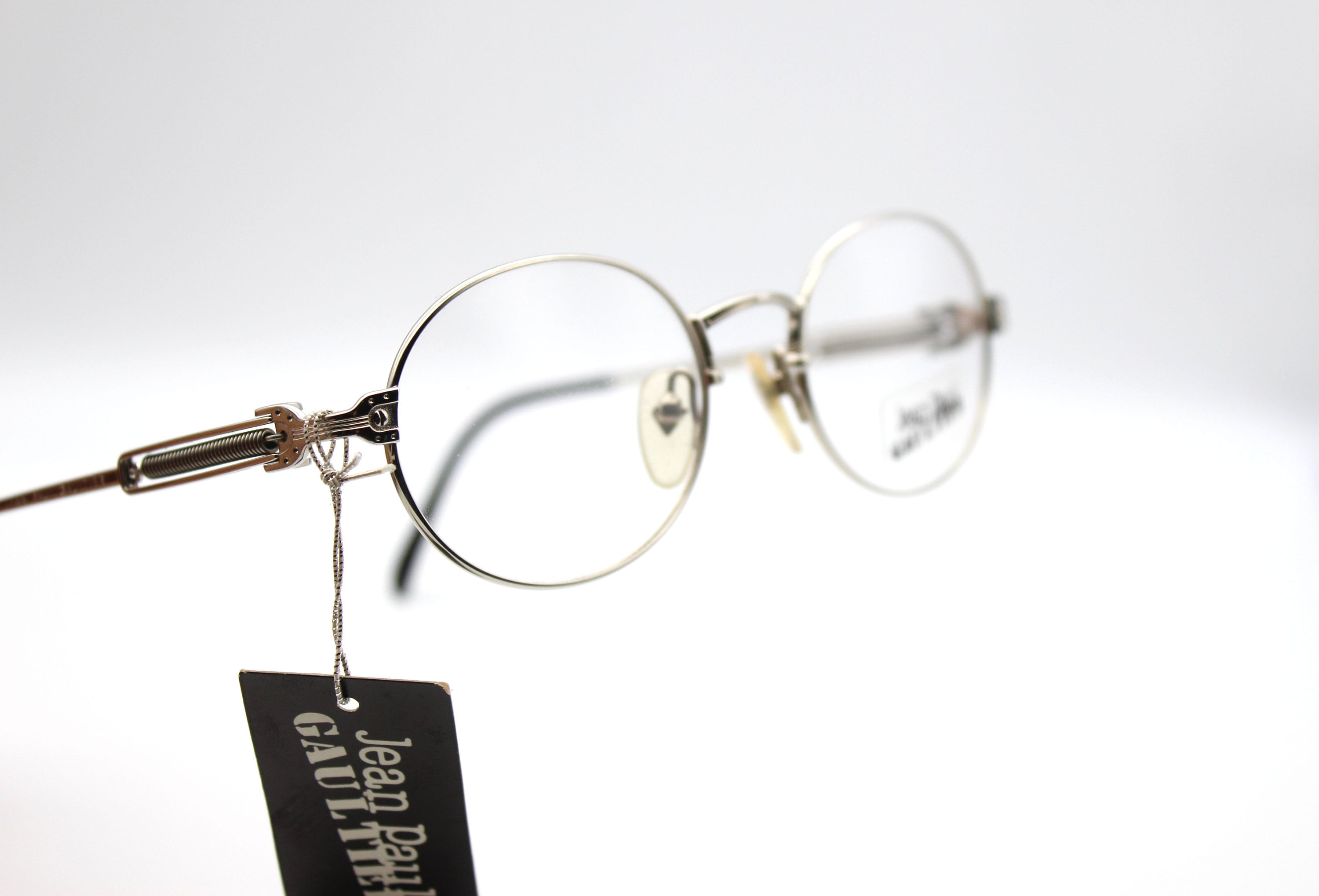 Vintage Eyewear Frame Jean Paul Gaultier 55-5104 Oval Steampunk