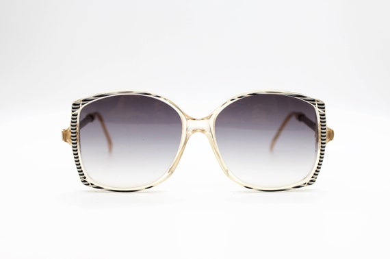 Vintage Sunglasses Pierre Cardin Plus CP 800 1 Ov… - image 2