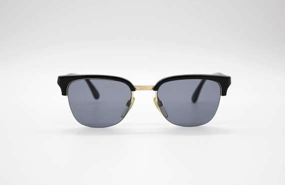 Vintage Sunglasses Luxottica 8030 Clubmaster Nilo… - image 1