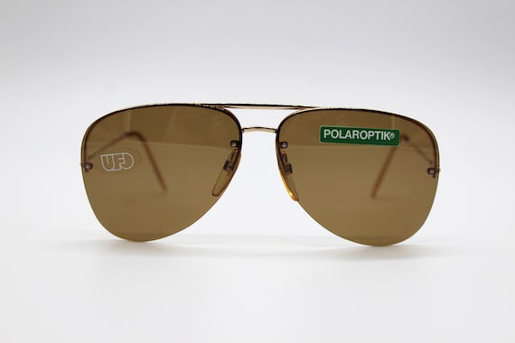 Occhiale da sole Vintage Safilo UFO 1 Aviator con lenti | Etsy Italia
