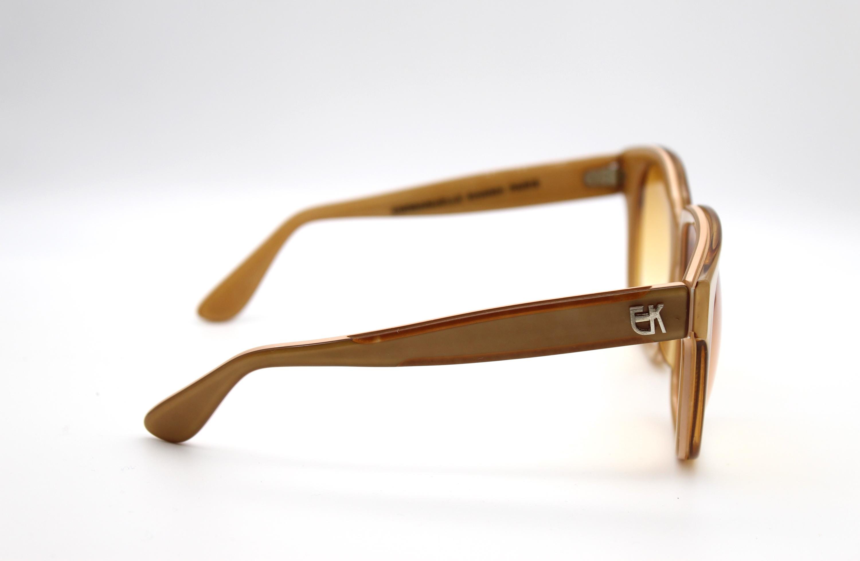 Vintage Sunglasses Emmanuelle Khanh 8080 40 Square Oversize 