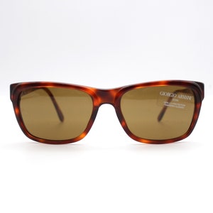 Vintage Sunglasses Giorgio Armani 846 050 Large Y2K Made in Italy New Old Stock