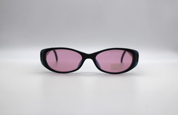 Vintage Sunglasses Gianni Versace Mod. V 24 Col. A55, Cat Eye Made