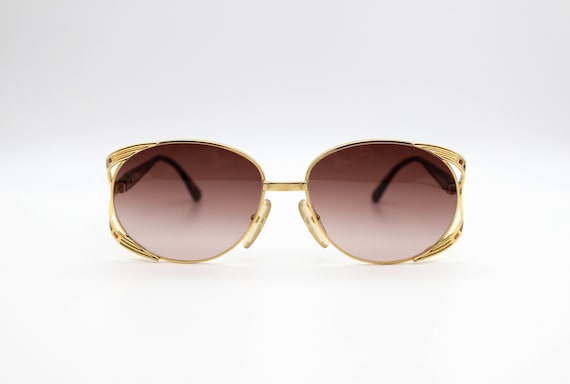 Vintage Sunglasses Christian Dior 2387 Square Oversize