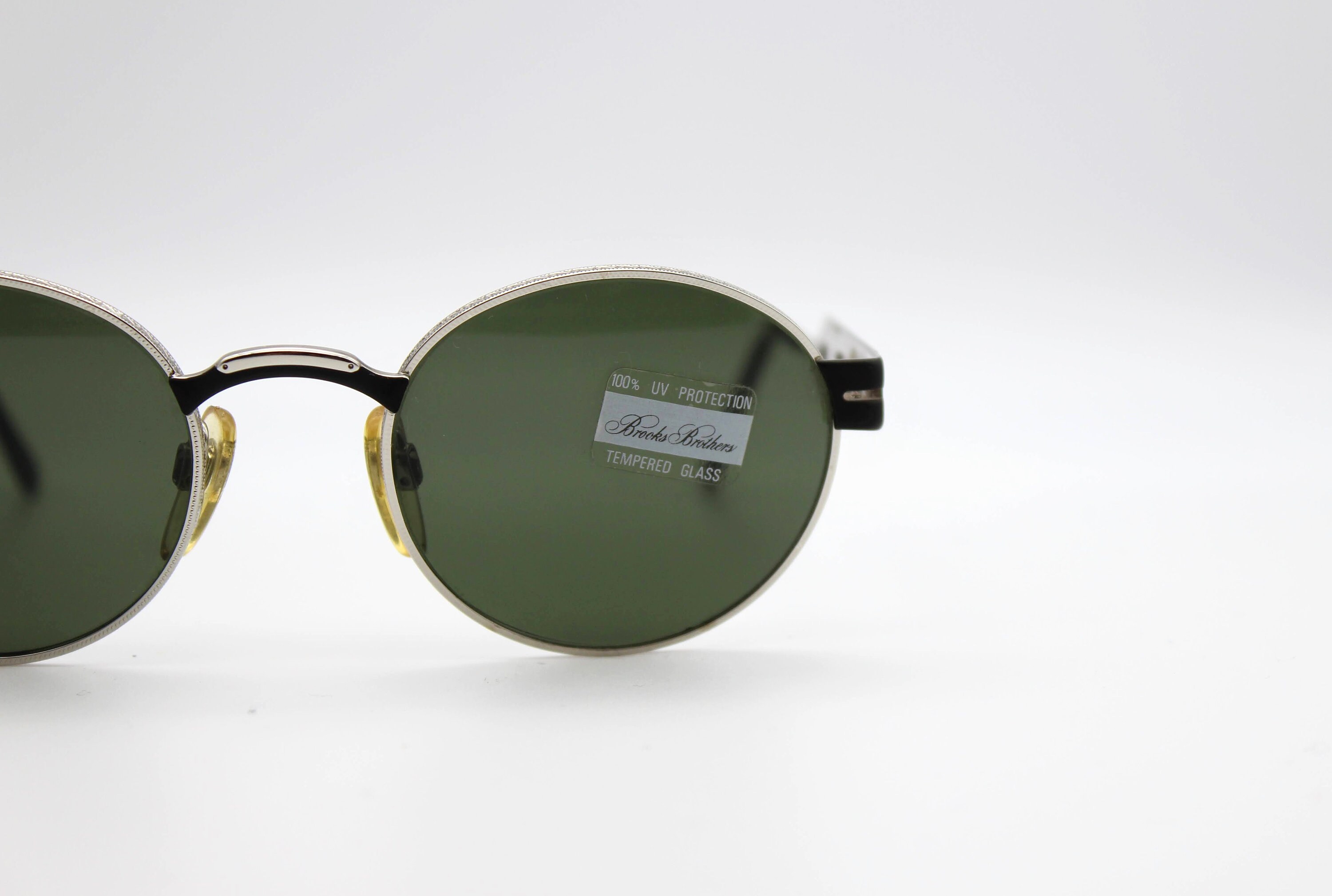 Brooks Brothers サングラス ヴィンテージ　イタリア製　ラウンド Vintage Sunglasses Brooks Brothers BB 150 Pantos Round Metal Made