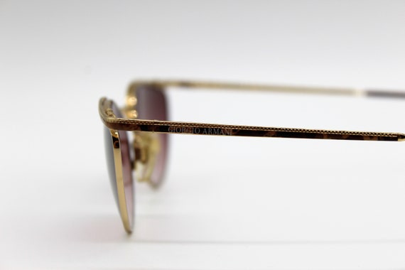 Vintage Sunglasses 220 805 Giorgio Armani Cat eye… - image 6