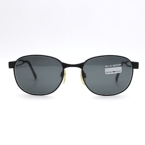 Vintage Sunglasses Emporio Armani 051 S 706 Steampunk Made in Italy New Old Stock