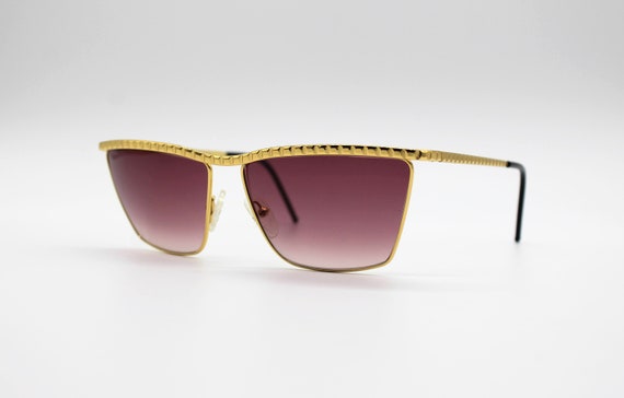 Vintage Sunglasses Gianfranco Ferrè GFF 134 Squar… - image 5