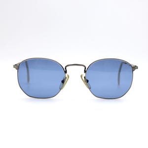 Vintage Sunglasses Persol Trend. Reed by Ratti Industry Square Steampunk frame Made in Italy NEW OLD STOCK