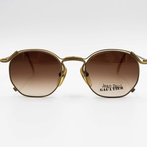 Vintage Sunglasses Jean Paul Gaultier 55 2171 authentic and rare pantos square glasses wiht original lenses Made in Japan New Old Stock