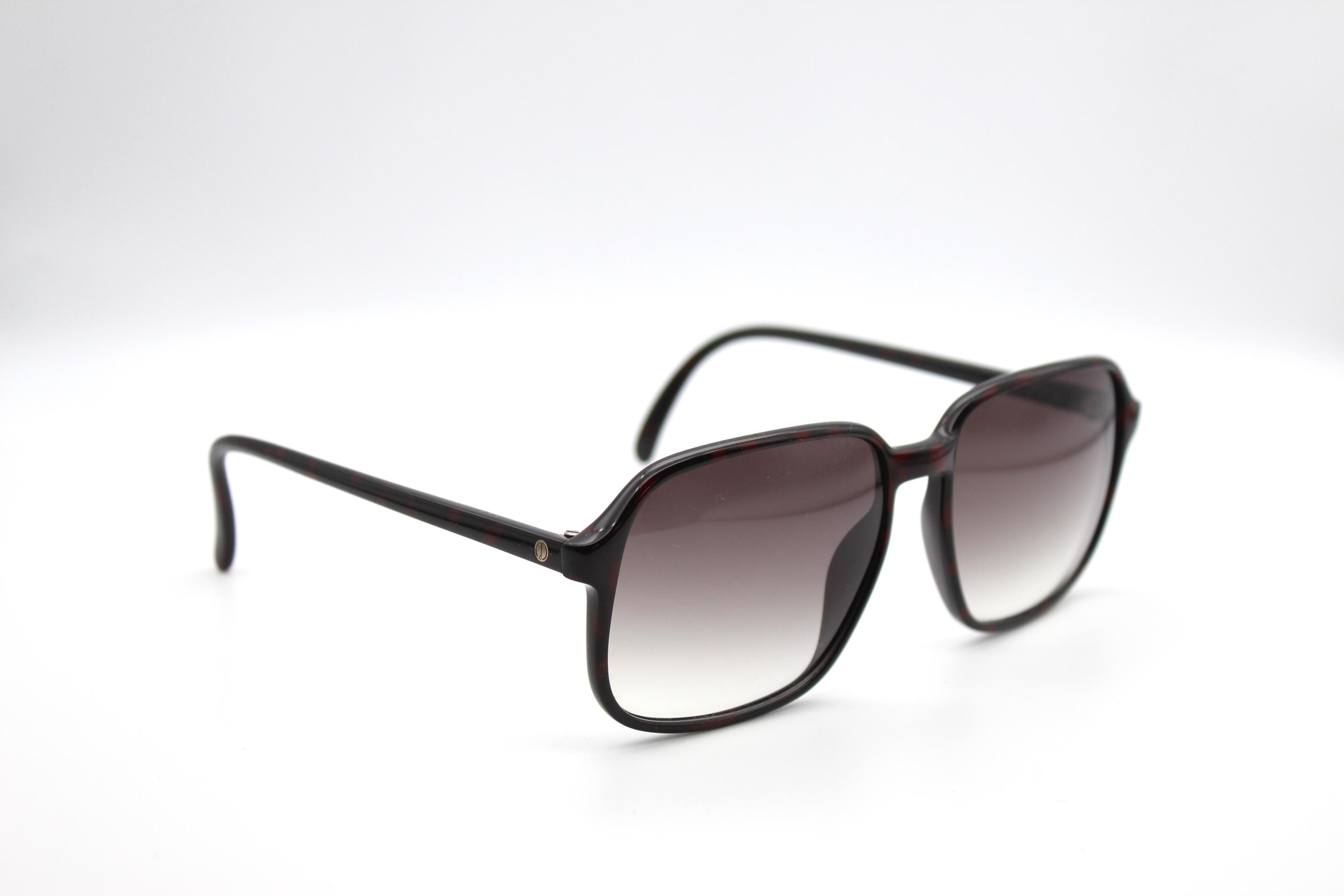 Vintage Sunglasses Alfred Dunhill 6008 30 Squared Optyl, Made in