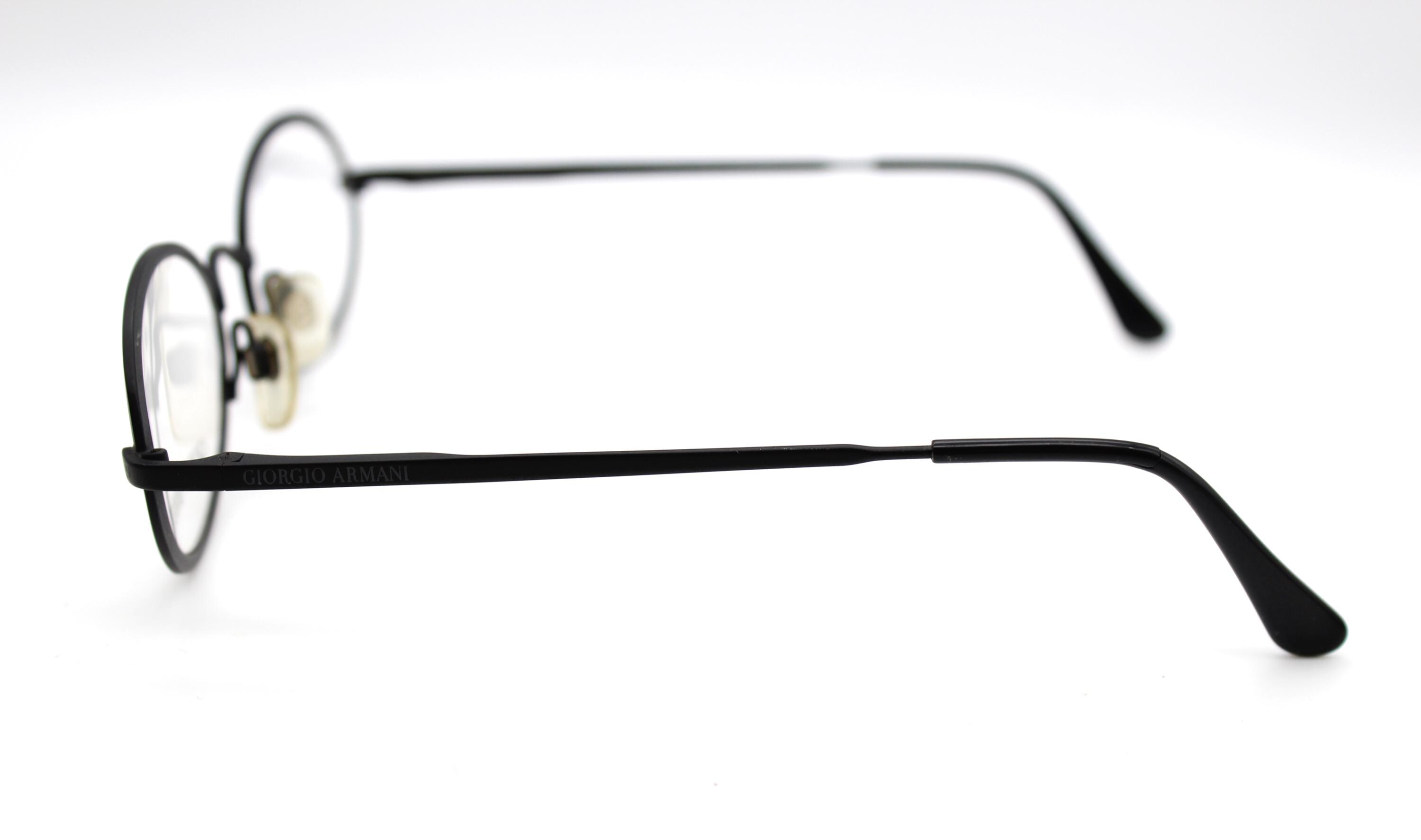 Vintage Eyeglasses Giorgio Armani 277 706 Oval Round Metal Frame With Original Lenses Made in Italy New Old Stock Etsy Canada