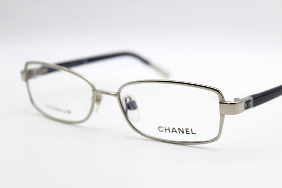 Vintage Eyeglasses Frame Chanel 2143 Titanium Mad… - image 4