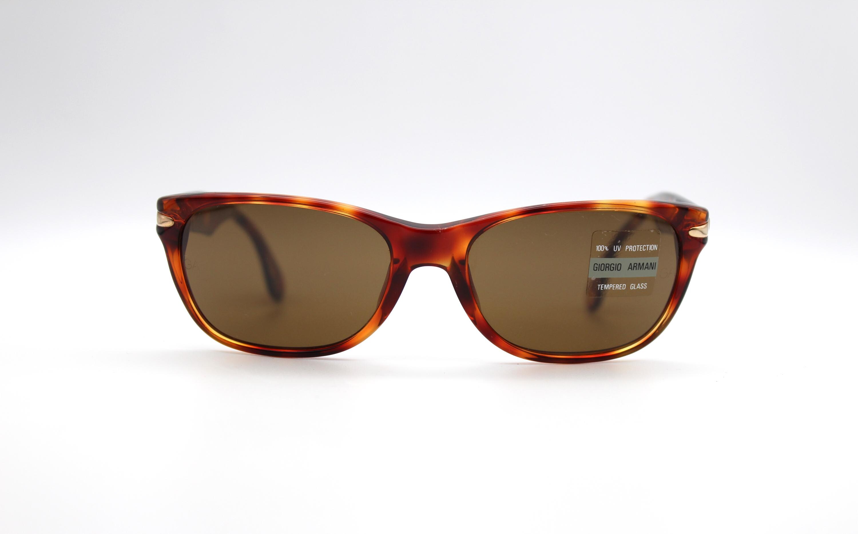 Vintage Sunglasses Giorgio Armani 832 141 Wayfarer Made in Italy