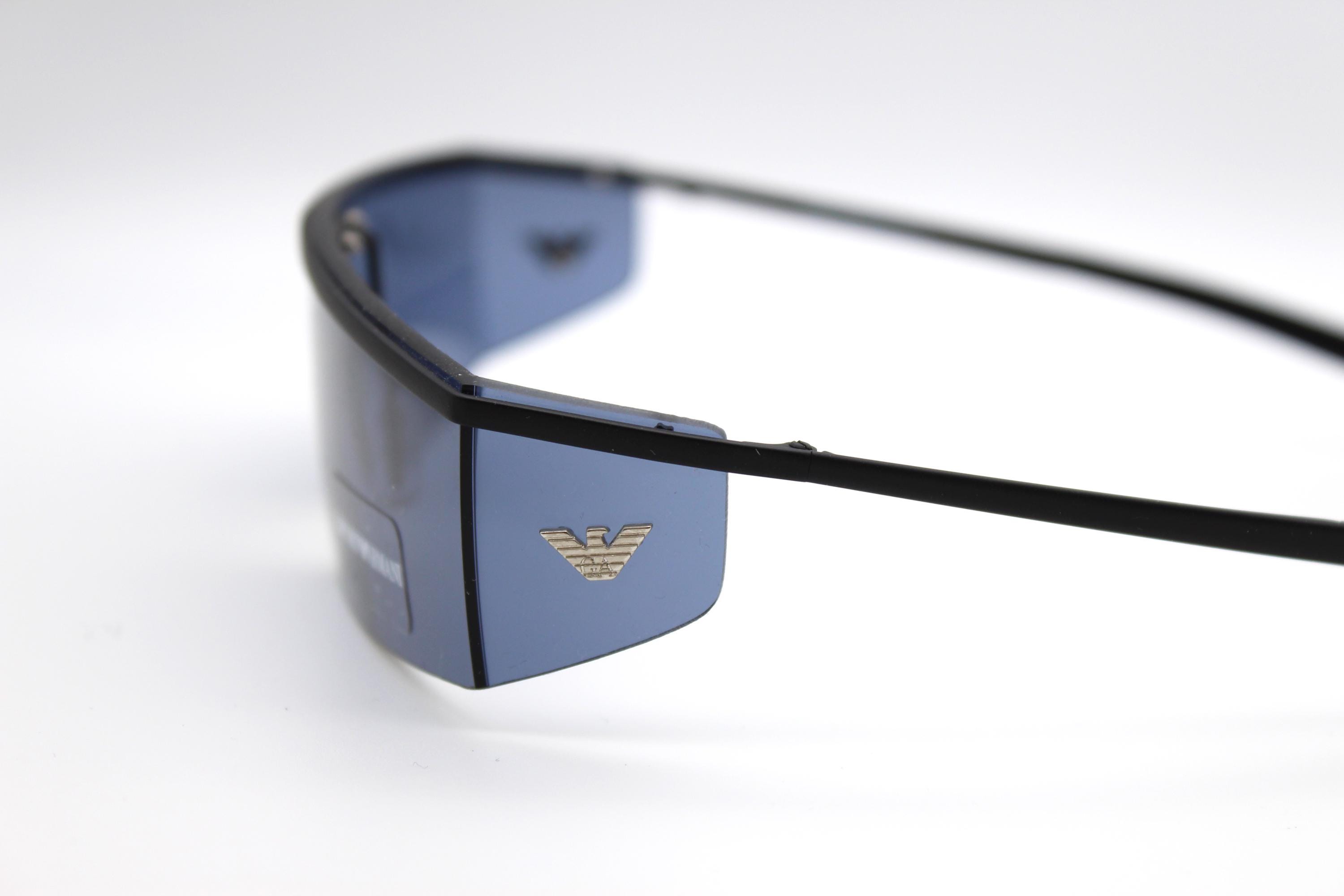 Vintage Sunglasses Emporio Armani EA 9033S Mask Y2K Made in Italy