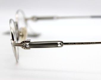 Vintage Eyewear Frame Jean Paul Gaultier 55-5104 Oval Steampunk