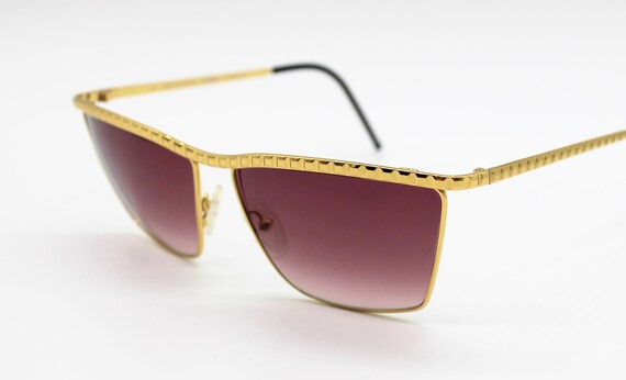 Vintage Sunglasses Gianfranco Ferrè GFF 134 Squar… - image 6