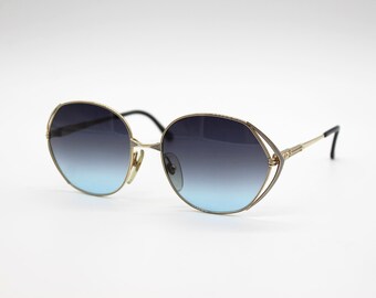 Vintage Sunglasses Christian Dior 2302 Square Oversize Steampunk