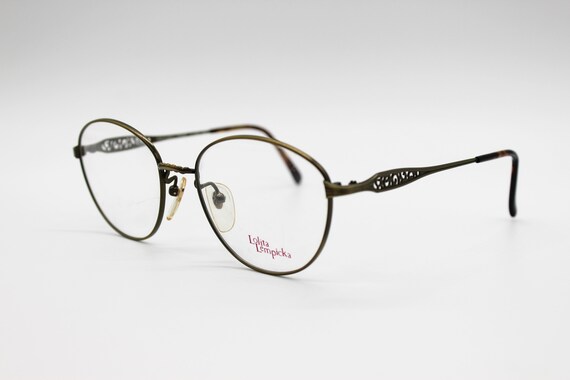 Vintage Eyeglasses Lolita Lempicka by Nikon LE 7604 Round Vintage Eyeglasses Lolita Lempicka by Nikon LE 7604 Round
