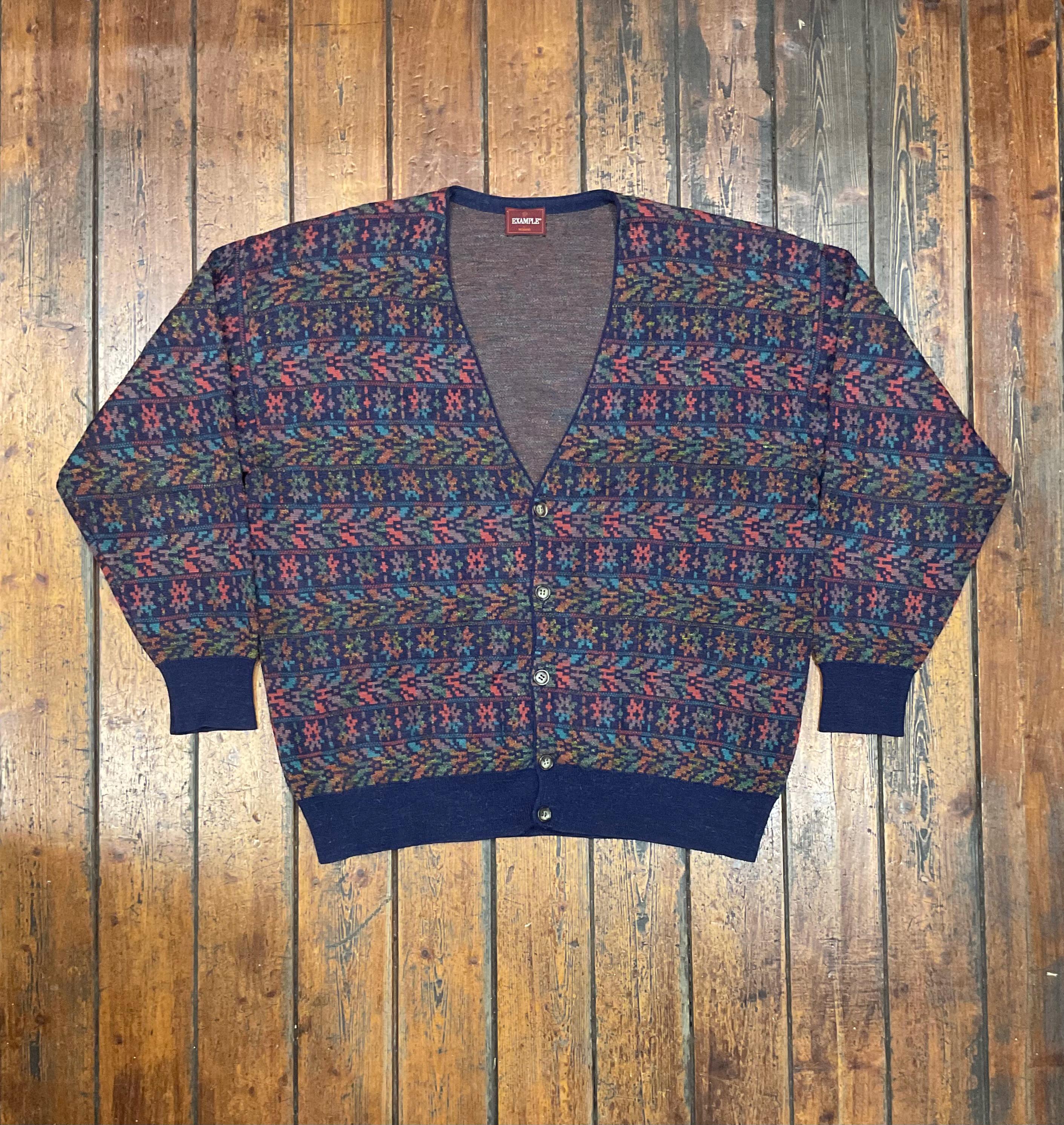 Cardigan Missoni Example Vintage Knitwear Jumper, Made in Italy