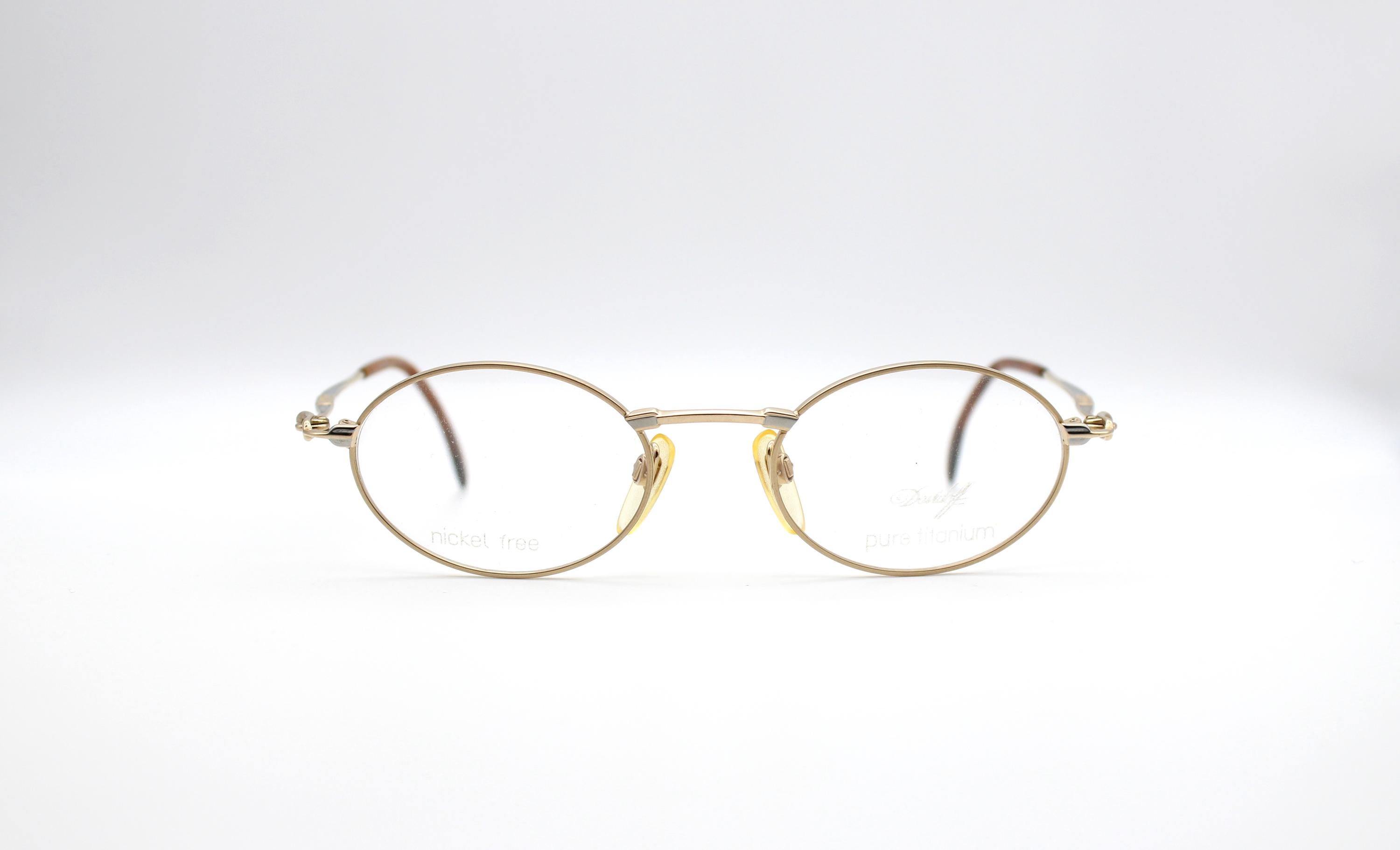 Classico Stile Retrò Vintage Lenti Trasparenti Occhiali da Vista Nero