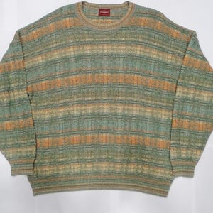 Missoni Example Vintage Cotton Sweater, Made in Italy Knitted Multicolor