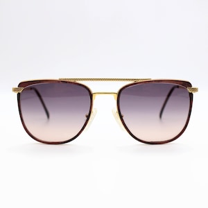 Vintage Sunglasses Gianfranco Ferrè GFF 73 Alutanium steampunk Aviator, Made in Italy New Old Stock by Safilo