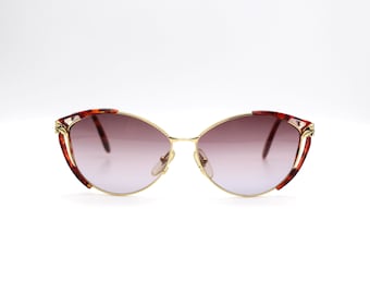 Vintage Sunglasses Ventura Magic M273 C119 Oversize Cateye, New Old Stock Made in Italy