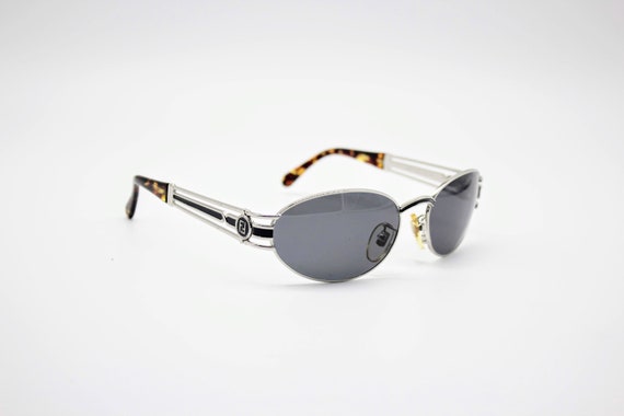 Vintage Sunglasses Fendi SL 7038 Oval Round metal… - image 1