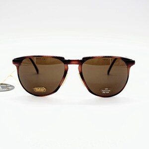 Luxury Vintage Sunglasses Safilo Sporting 3640 Folding Alutanium Aviator Made in Italy, NOS