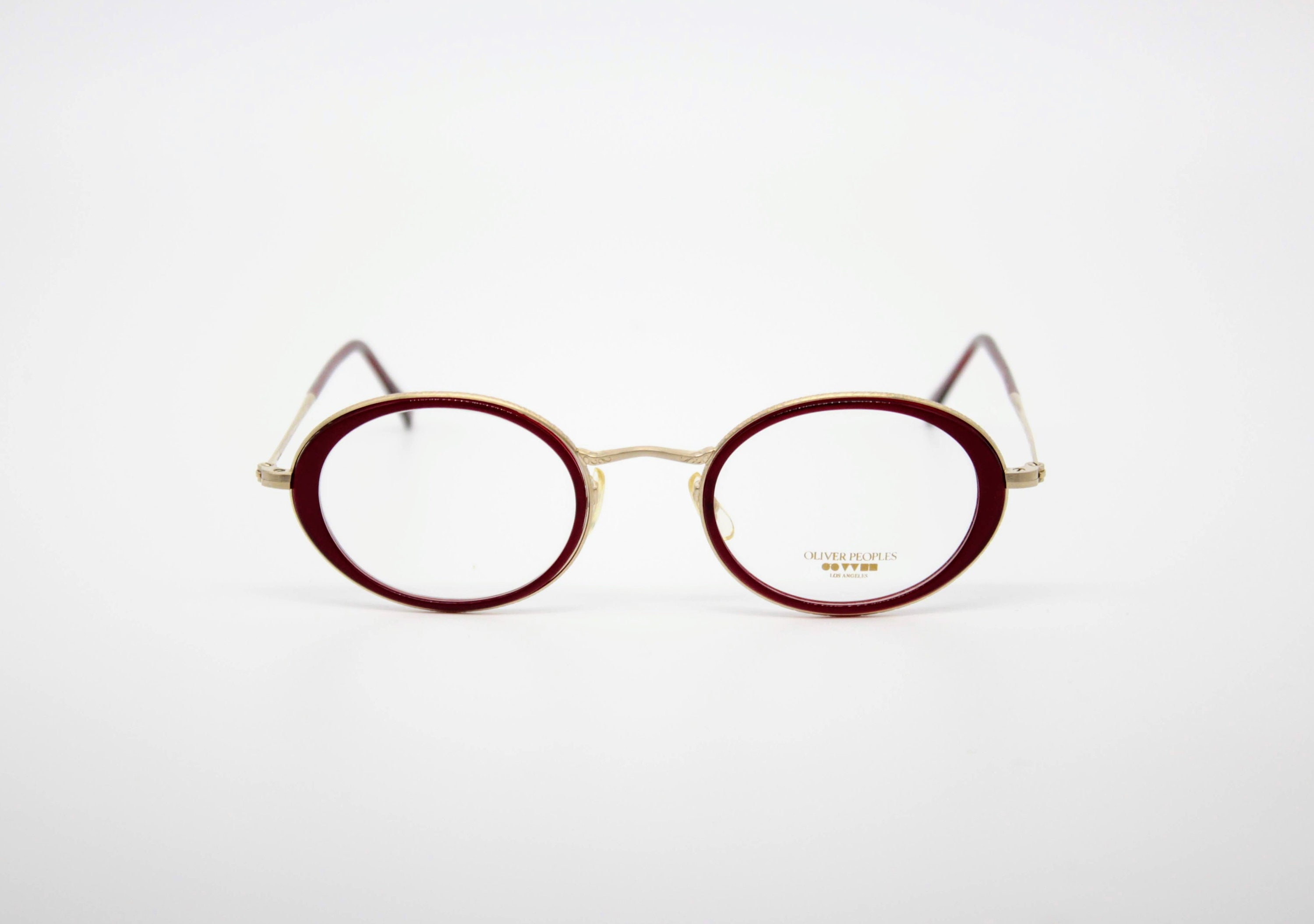 Vintage Eyewear Frame Oliver Peoples OP 86 Los Angeles - Etsy Hong Kong