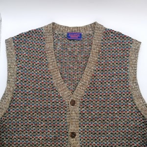 Missoni Example Vintage Knitwear Gilet, Made in Italy Knitted Multicolor