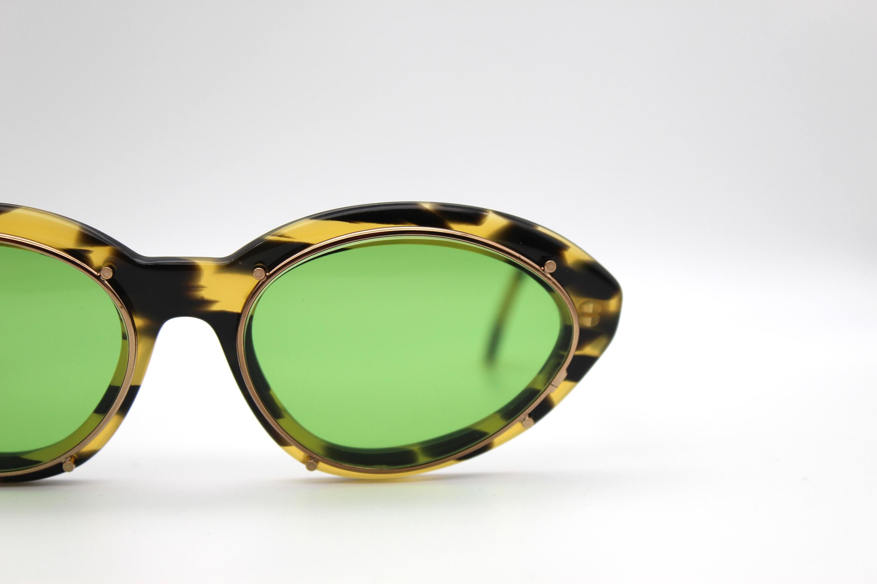 Vintage Sunglasses Robert La Roche S.111 CA 129 Oval Luxury