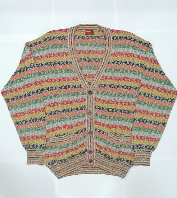 Vintage Missoni Cardigan Beispiel Made in Italy Mehrfarbig - Etsy.de