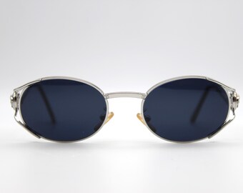 Vintage Eyewear Gianni Versace G98 COL 26M Oval Steampunk Made in