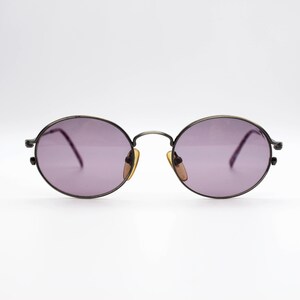 Vintage Sunglasses JuneJulyAuguste JJA 20 2601 Oval Steampunk Made in Japan, NOS